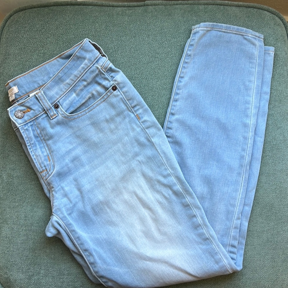 J. Crew light blue jeans